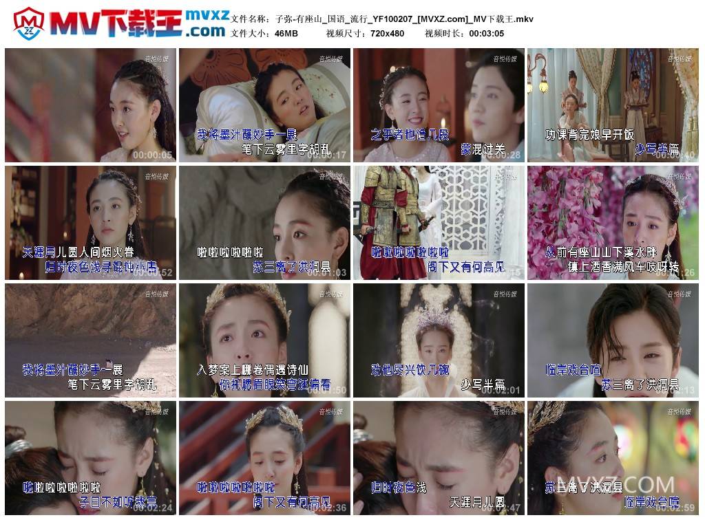 子弥-有座山_国语_流行_YF100207